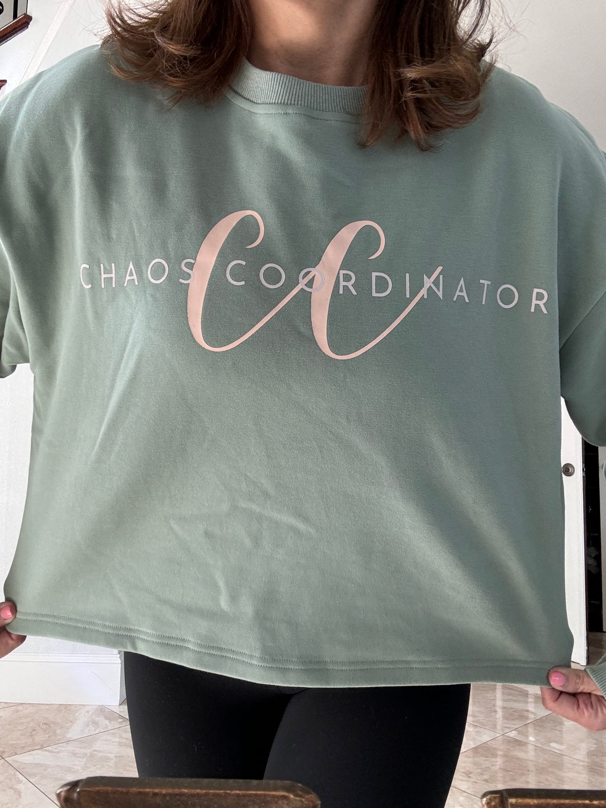 CC- Chaos Coordinator long sleeve sweatshirt