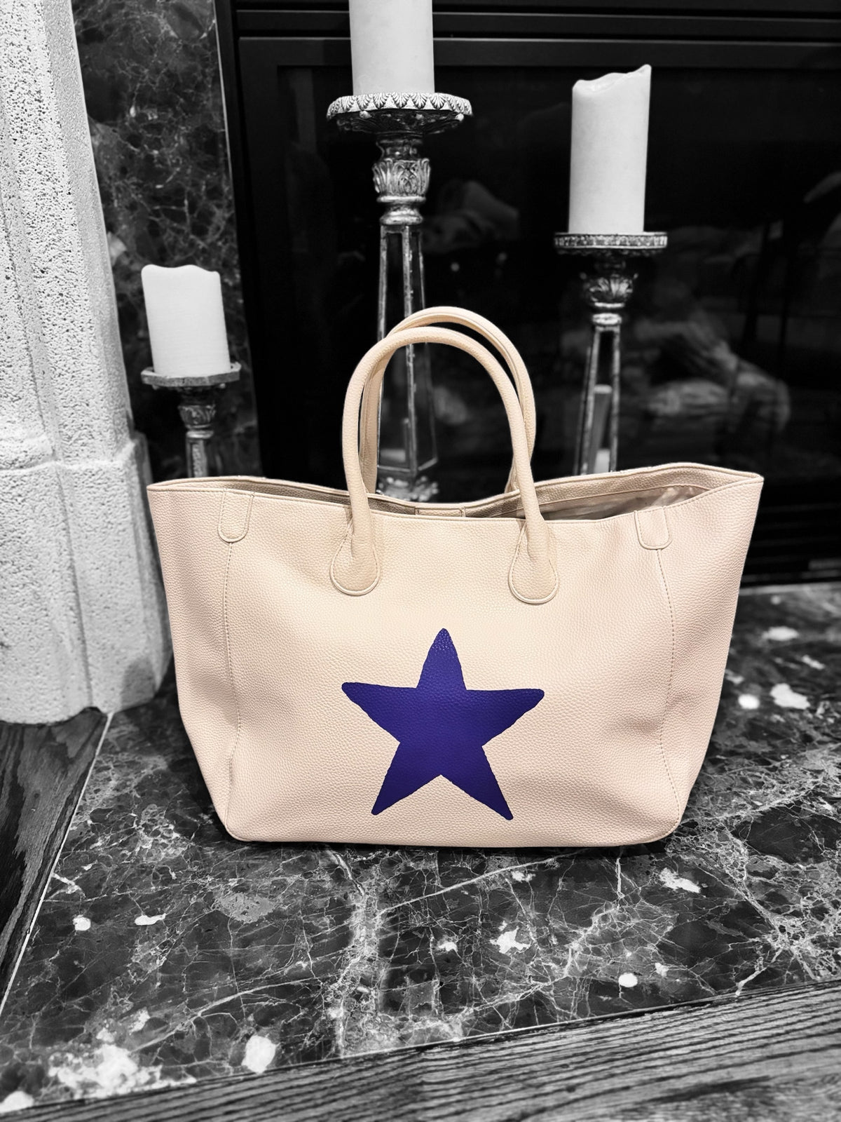 Vegan Leather Star Power Bag