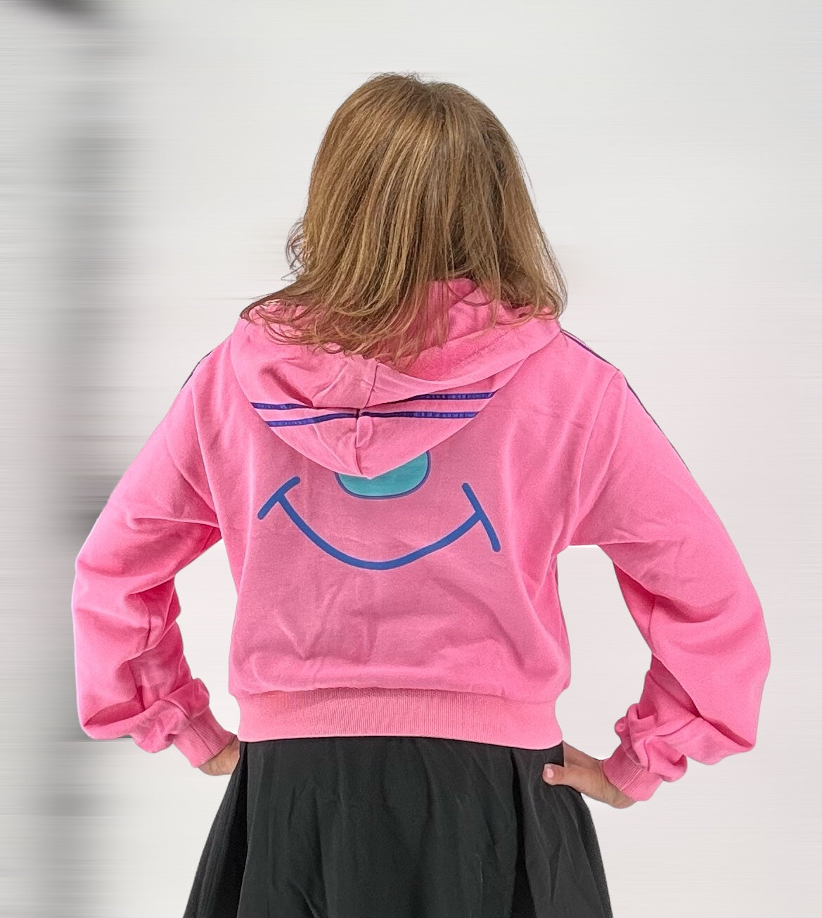 B Happy Zipper Sweatshirt