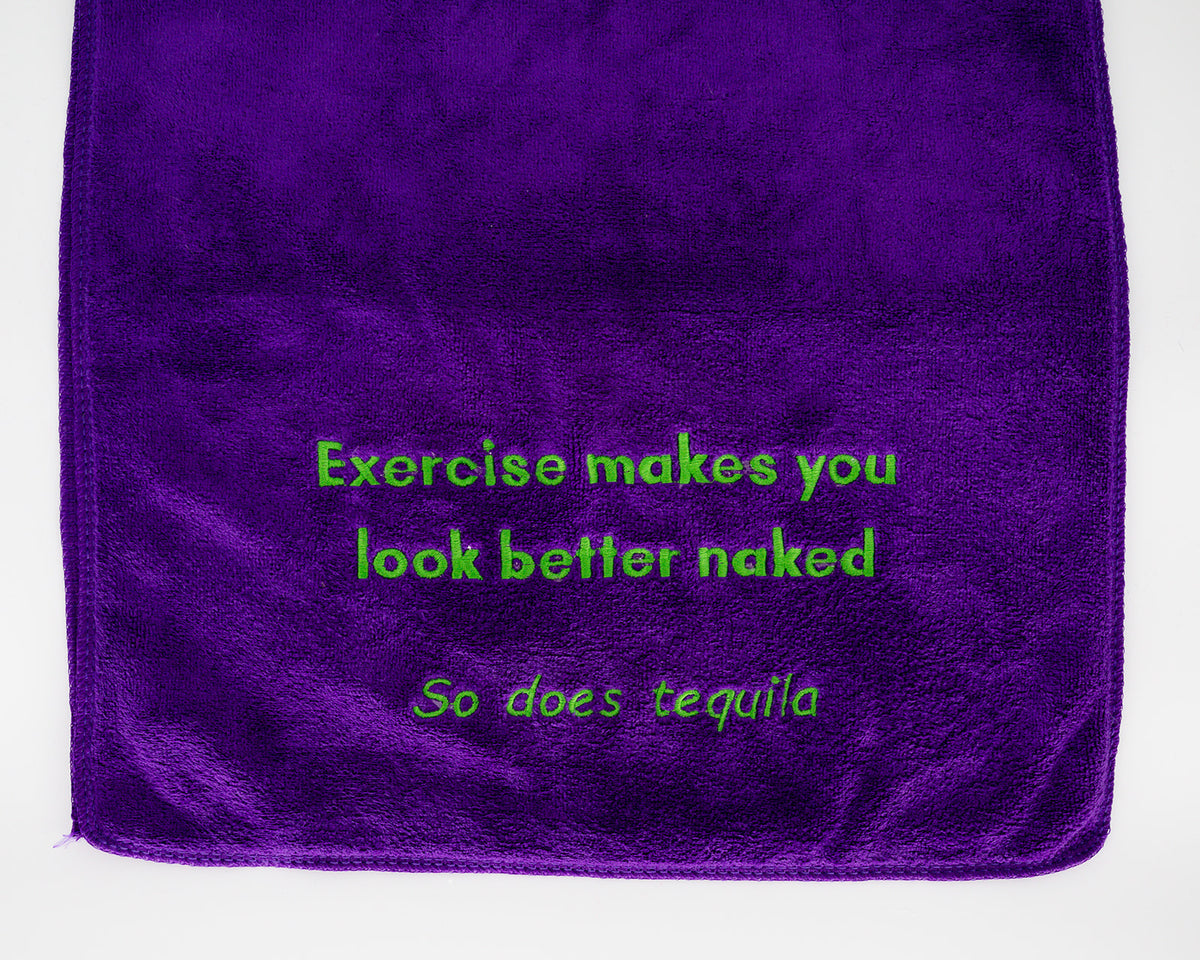 Exercise makes me... - Sweat Towel